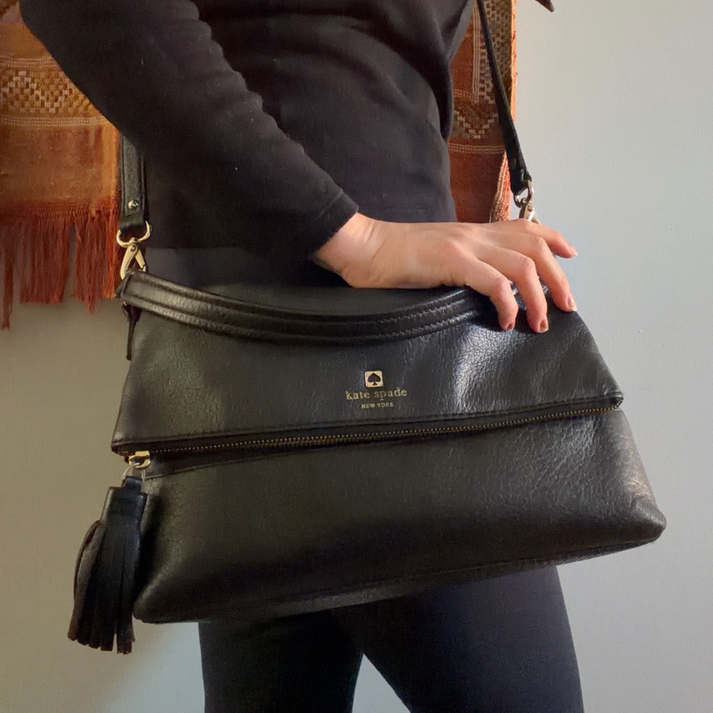 Kate Spade 2Way Leather Shoulder Crossbody Bag - Picture 9 of 11